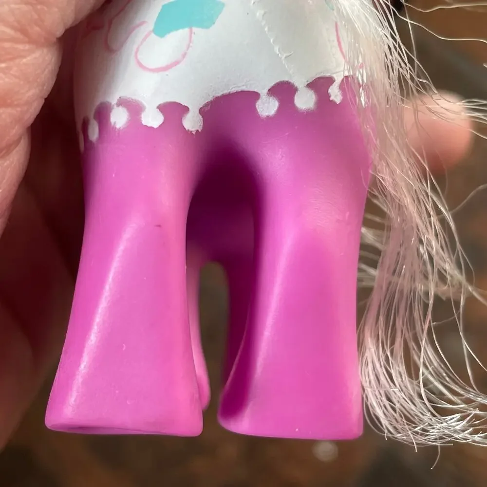 My Little Pony Baby Beachy Keen w/ Playpen & Duck Comb Vtg Mail In G1 MLP READ
